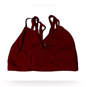 Maurices Sports Bra Burgundy‎ Size 2